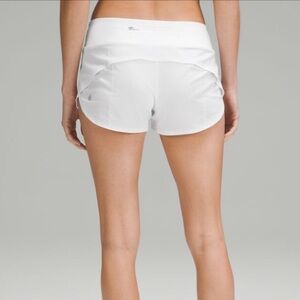 Grey speed up shorts lined